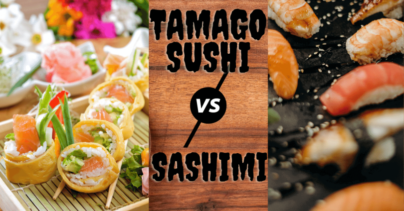 Tamago Sushi Vs Sashimi (1)