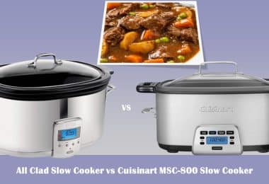 All Clad Slow Cooker vs Cuisinart MSC-800 Slow Cooker