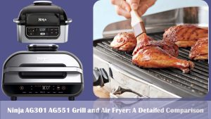 Ninja AG301 AG551 Grill and Air Fryer