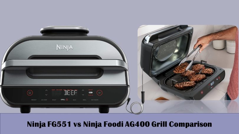 Ninja FG551 vs Ninja Foodi AG400 Grill