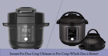 Instant Pot Duo Crisp Ultimate vs Pro Crisp