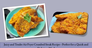 Air Fryer Crumbed Steak Recipe