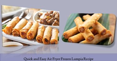 Air Fryer Frozen Lumpia Recipe