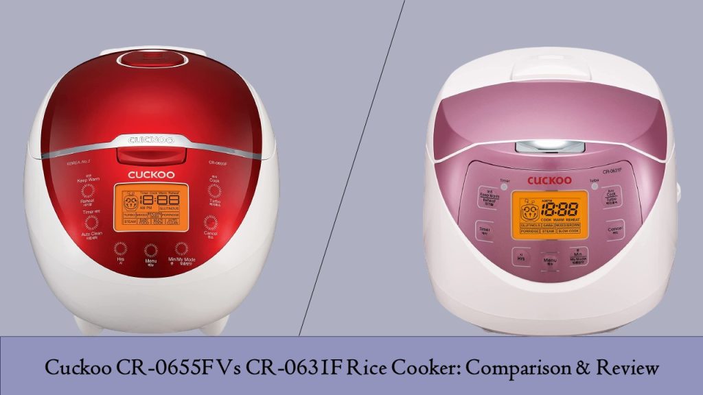 Cuckoo CR-0655F Vs CR-0631F
