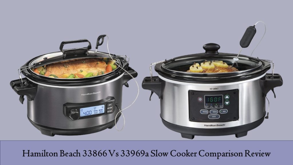 Hamilton Beach 33866 Vs 33969a