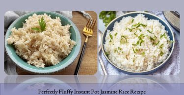 Instant Pot Jasmine Rice Recipe
