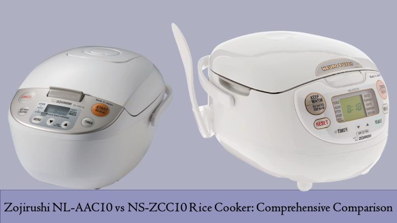 Zojirushi NL-AAC10 vs NS-ZCC10 Rice Cooker