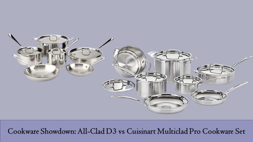 All-Clad D3 vs Cuisinart Multiclad Pro