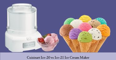 Cuisinart Ice-20 vs Ice-21 Ice Cream Maker