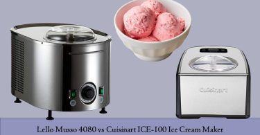Lello Musso 4080 vs Cuisinart ICE-100 Ice Cream Maker