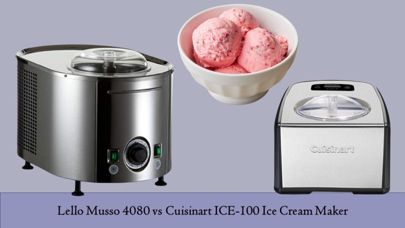 Lello Musso 4080 vs Cuisinart ICE-100 Ice Cream Maker