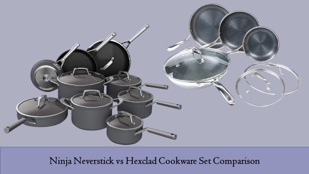 Ninja Neverstick vs Hexclad: The Ultimate Battle of Cookware Titans