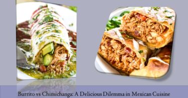 Burrito vs Chimichanga