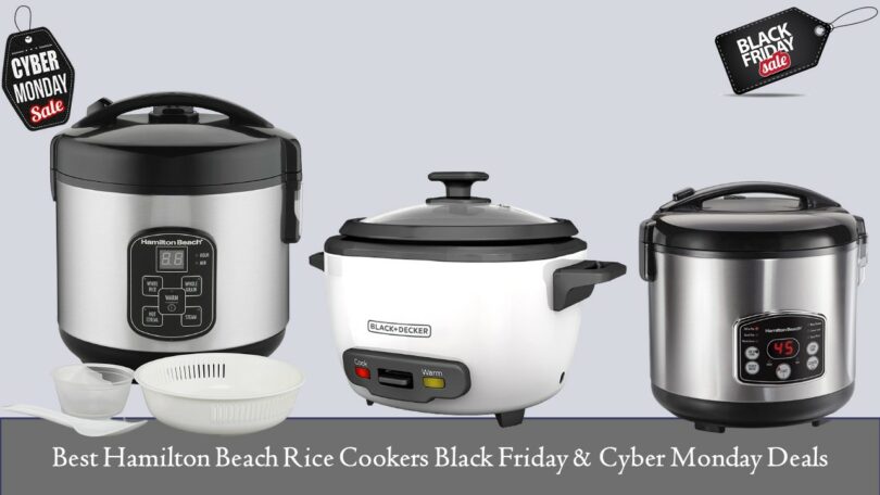 Hamilton Beach Rice Cookers Black Friday & Cyber Monday Deals