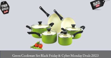 Green Cookware Set Black Friday & Cyber Monday