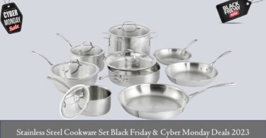 Stainless Steel Cookware Set Black Friday & Cyber Monday