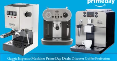 Gaggia Espresso Machines Prime Day Deals