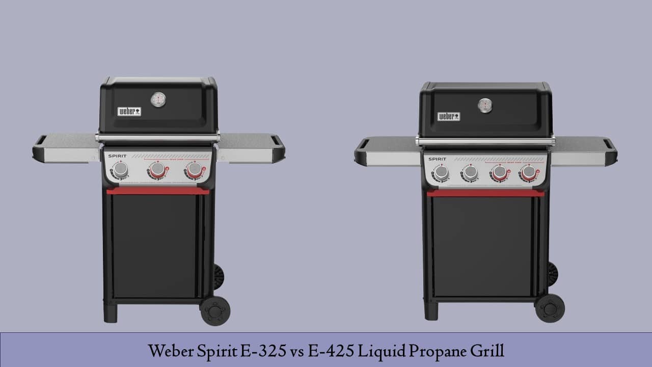 Weber Spirit E-325 vs E-425
