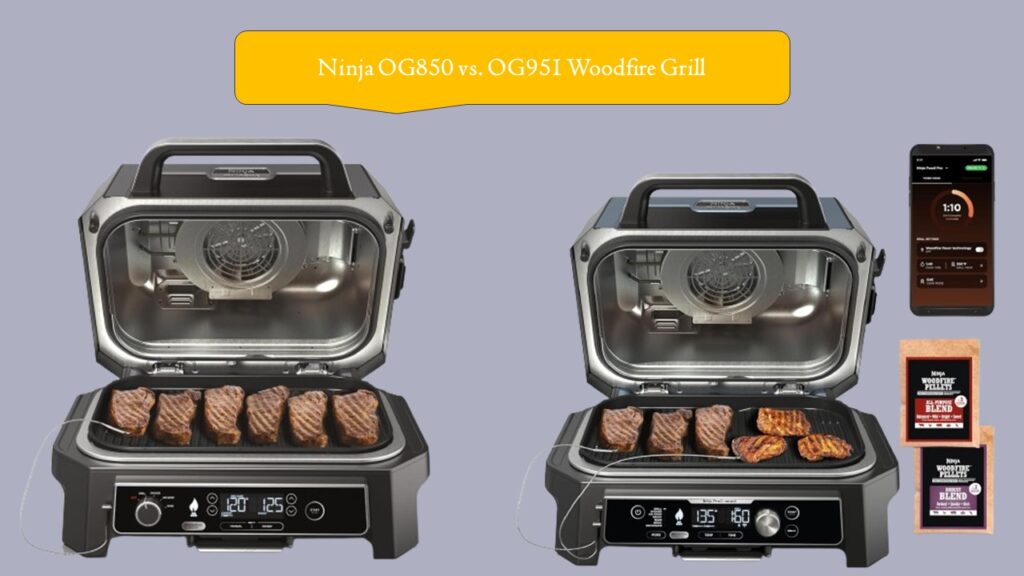 Ninja OG850 vs. OG951 Woodfire Grill