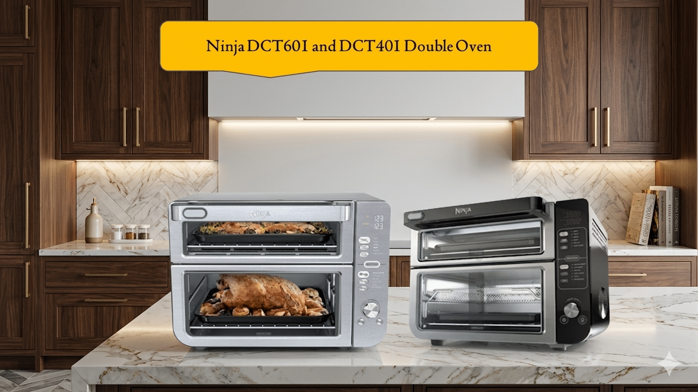 Ninja DCT601 and DCT401 Double Oven