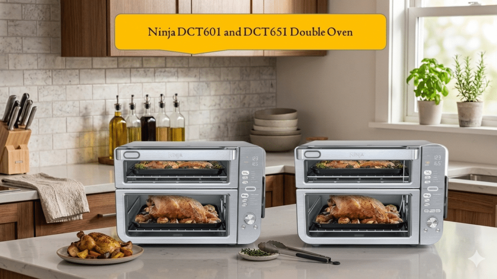 Ninja DCT601 and DCT651 Double Oven